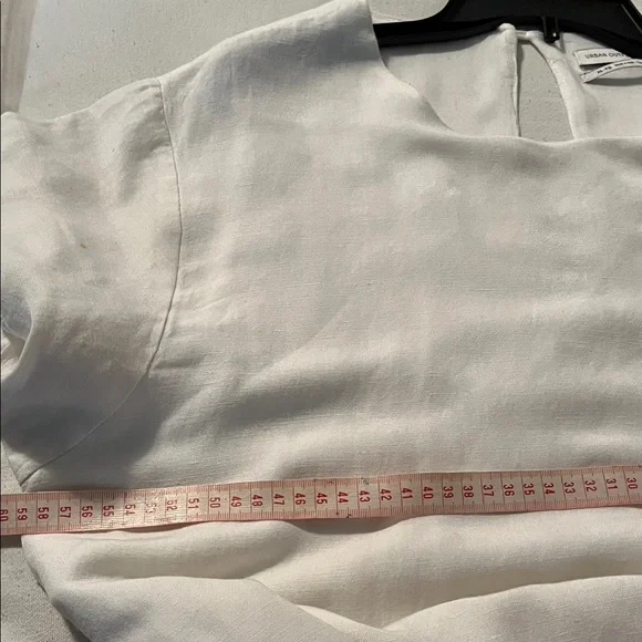 Urban Outfitters White Ruffle Mini Dress - Picture 5 of 5